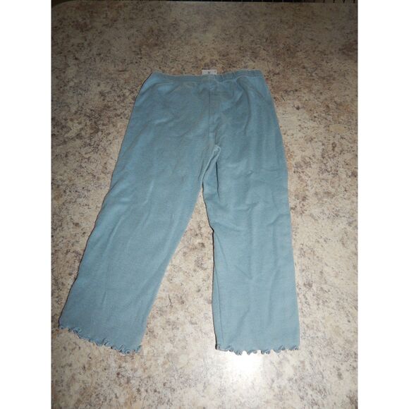 CARTER'S CHILD OF MINE infants 24 month dusty teal green blue lettuce edge pants - Picture 5 of 5